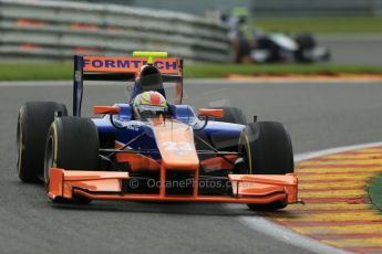 World © Octane Photographic Ltd. GP2 Belgian GP, Spa Francorchamps, Saturday 24th August 2013. Race 1. Robin Frijns - Hilmer Motorsport. Digital Ref : 0794lw1d9667