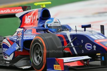 World © Octane Photographic Ltd. GP2 Belgian GP, Spa Francorchamps, Saturday 24th August 2013. Race 1. Jolyon Palmer - Carlin. Digital Ref : 0794lw1d9989