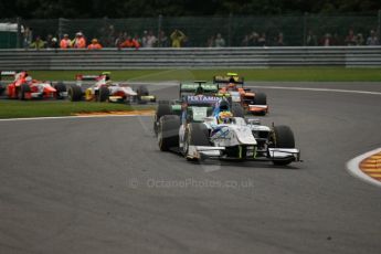 World © Octane Photographic Ltd. GP2 Belgian GP, Spa Francorchamps, Saturday 24th August 2013. Race 1. Rio Haryanto - Barwa Addax Team. Digital Ref : 0794lw1dx9670