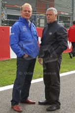 World © Octane Photographic Ltd. GP2 Belgian GP, Spa Francorchamps, Sunday 25th August 2013. Race 2. Jonathan Palmer and Derick Warwick - FIA drivers steward. Digital Ref : 0796cb7d3336