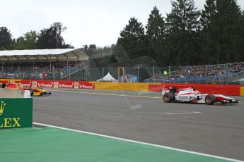 World © Octane Photographic Ltd. GP2 Belgian GP, Spa Francorchamps, Sunday 25th August 2013. Race 2. Digital Ref : 0796cb7d3361