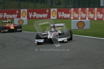 World © Octane Photographic Ltd. GP2 Belgian GP, Spa Francorchamps, Sunday 25th August 2013. Race 2. Stefano Coletti – Rapax. Digital Ref : 0796lw1d0293