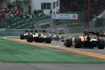 World © Octane Photographic Ltd. GP2 Belgian GP, Spa Francorchamps, Sunday 25th August 2013. Race 2. Alexander Rossi – EQ8 Caterham Racing. Digital Ref : 0796lw1d0323