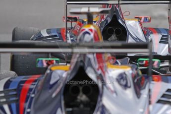 World © Octane Photographic Ltd. GP3 Belgian GP - Race 2, Spa Francorchamps, Sunday 25th August 2013. Dallara GP3/13. MW Arden – Carlos Sainz Jnr and Daniil Kvyat. Digital ref : 0799cb7d3176