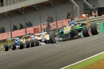 World © Octane Photographic Ltd. FIA European F3 Championship. Saturday 18th May 2013. Fortec Motorsports – Dallara F312 Mercedes – Josh Hill and ThreeBond with T-Sport - Dallara F312 ThreeBond Nissan - Alexander Sims. Digital Ref : 0681ce1d1749