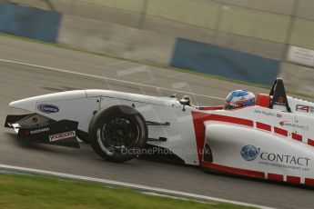 World © Octane Photographic Ltd. BRDC Formula 4 (F4) Qualifying, Donington Park 28th September 2013. MSVF4-13, Lanan Racing, Jake Hughes. Digital Ref : 0831lw1d8238