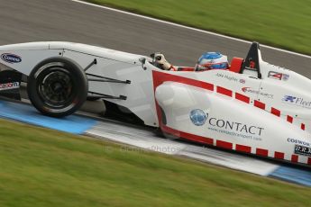 World © Octane Photographic Ltd. BRDC Formula 4 (F4) Qualifying, Donington Park 28th September 2013. MSVF4-13, Lanan Racing, Jake Hughes. Digital Ref : 0831lw1d8242