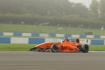 World © Octane Photographic Ltd. BRDC Formula 4 (F4) Qualifying, Donington Park 28th September 2013. MSVF4-13, Hillspeed, Seb Morris. Digital Ref : 0831lw1d8291