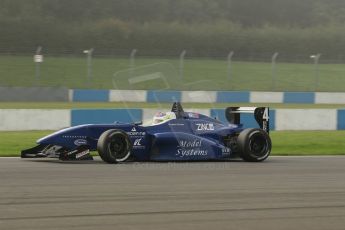 World © Octane Photographic Ltd. BRDC Formula 4 (F4) Qualifying, Donington Park 28th September 2013. MSVF4-13, Team KBS, James Fletcher. Digital Ref : 0831lw1d8354