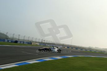 World © Octane Photographic Ltd. BRDC Formula 4 (F4) Qualifying, Donington Park 28th September 2013. MSVF4-13, HHC Motorsport, Gustavo Lima. Digital Ref : 0831lw1d9231