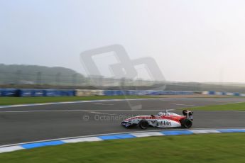 World © Octane Photographic Ltd. BRDC Formula 4 (F4) Qualifying, Donington Park 28th September 2013. MSVF4-13, Douglas Motorsport, Matt Bell. Digital Ref : 0831lw1d9266
