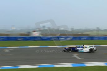 World © Octane Photographic Ltd. BRDC Formula 4 (F4) Qualifying, Donington Park 28th September 2013. MSVF4-13, HHC Motorsport, Gustavo Lima. Digital Ref : 0831lw1d9310