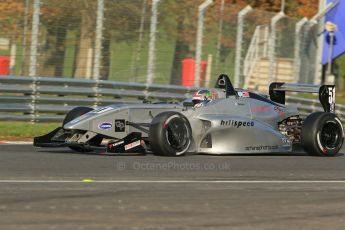 World © Octane Photographic Ltd. Brands Hatch, Race 1, Saturday 23rd November 2013. BRDC Formula 4 Winter Series, MSV F4-13, – Kieran Vernon - Hillspeed. Digital Ref : 0864lw1d46688