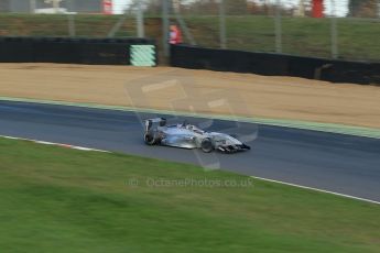 World © Octane Photographic Ltd. Brands Hatch, Race 1, Saturday 23rd November 2013. BRDC Formula 4 Winter Series, MSV F4-13, – Kieran Vernon - Hillspeed. Digital Ref : 0864lw1d46759
