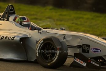 World © Octane Photographic Ltd. Brands Hatch, Race 1, Saturday 23rd November 2013. BRDC Formula 4 Winter Series, MSV F4-13,  – Kieran Vernon - Hillspeed. Digital Ref : 0864lw1d46795