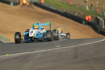 World © Octane Photographic Ltd. Brands Hatch, Race 1, Saturday 23rd November 2013. BRDC Formula 4 Winter Series, MSV F4-13, Malgosia Rdest – Douglas Motorsport. Digital Ref : 0864lw1d6624