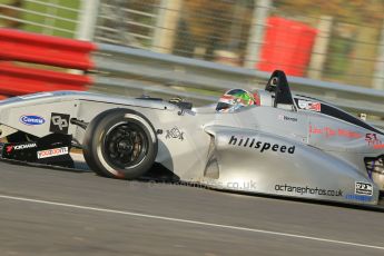 World © Octane Photographic Ltd. Brands Hatch, Race 1, Saturday 23rd November 2013. BRDC Formula 4 Winter Series, MSV F4-13, – Kieran Vernon - Hillspeed. Digital Ref : 0864lw1d6654