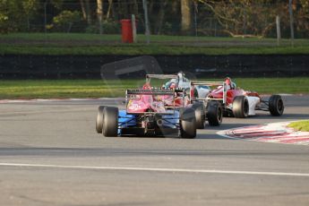 World © Octane Photographic Ltd. Brands Hatch, Race 1, Saturday 23rd November 2013. BRDC Formula 4 Winter Series, MSV F4-13, Pietro Fittipaldi – MGR. Digital Ref : 0864lw1d6736