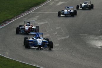 World © Octane Photographic Ltd. Brands Hatch, Race 1, Saturday 23rd November 2013. BRDC Formula 4 Winter Series, MSV F4-13, Matthew (Matty) Graham – Douglas Motorsport and Jack Cook – Hillspeed. Digital Ref : 0864lw1d6822