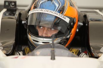 World © Octane Photographic Ltd. British Formula 3 – Brands Hatch. Saturday 10th August 2013 – Qualifying. Tatiana Calderon – Double R – Dallara F312 HWA Mercedes. Digital Ref : 0776cb1d3444