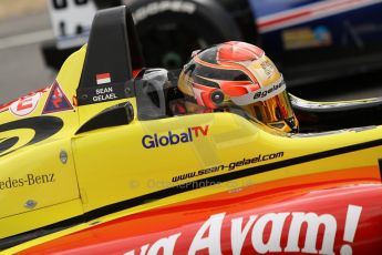 World © Octane Photographic Ltd. British Formula 3 – Brands Hatch. Saturday 10th August 2013 – Qualifying. Sean Gelael – Double R – Dallara F312 HWA Mercedes. Digital Ref : 0776cb1d3476