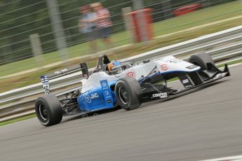 World © Octane Photographic Ltd. British Formula 3 – Brands Hatch. Saturday 10th August 2013 – Qualifying. Tatiana Calderon – Double R – Dallara F312 HWA Mercedes. Digital Ref : 0776cb1d3599