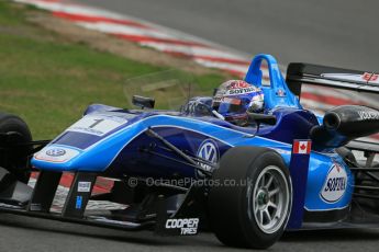 World © Octane Photographic Ltd. British Formula 3 – Brands Hatch. Saturday 10th August 2013 – Qualifying. Nicolas Latifi – Carlin – Dallara F312 Volkswagen. Digital Ref : 0776lw1d6156