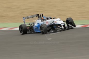 World © Octane Photographic Ltd. British Formula 3 – Brands Hatch. Saturday 11th August 2013 – Race 2. Tatiana Calderon – Double R – Dallara F312 HWA Mercedes. Digital Ref :