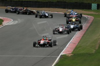 World © Octane Photographic Ltd. British Formula 3 – Brands Hatch. Saturday 11th August 2013 – Race 2. Felipe Lopes Guimaraes – Fortec Motorsport – Dallara F312 HWA Mercedes. Digital Ref :