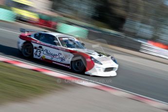 World © Octane Photographic Ltd./Chris Enion. Avon Tyres British GT Championship - Saturday 30th March 2013 Oulton Park – Practice 1. Ginetta G50 – Century Motorsport – Declan Jones, Zoe Wenham. Digital Ref : 0604ce1d4122