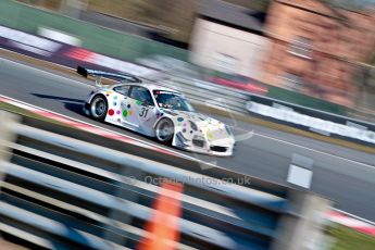 World © Octane Photographic Ltd./Chris Enion. Avon Tyres British GT Championship - Saturday 30th March 2013 Oulton Park – Practice 1. Porsche 997 GT3-R – Trackspeed - Nick Tandy, David Ashburn. Digital Ref : 0604ce1d4127