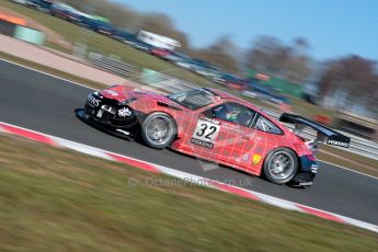 World © Octane Photographic Ltd./Chris Enion. Avon Tyres British GT Championship - Saturday 30th March 2013 Oulton Park – Practice 1. Porsche 997 GT3-R – Trackspeed – Richard Westbrook, Gregor Fiskin. Digital Ref : 0604ce1d4312