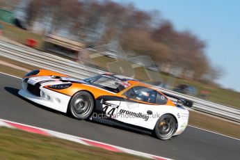 World © Octane Photographic Ltd./Chris Enion. Avon Tyres British GT Championship - Saturday 30th March 2013 Oulton Park – Practice 1. Ginetta G50 – Optimum Motorsport - Ryan Ratcliffe, Rick Parfitt Jr. Digital Ref : 0604ce1d4325