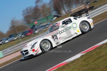 World © Octane Photographic Ltd./Chris Enion. Avon Tyres British GT Championship. Mercedes-Benz SLS AMG GT3 – Fortec Motorsports – James Walker, Jason Minshaw. Digtal Ref : 0604ce1d4437