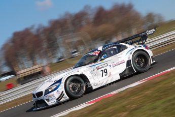World © Octane Photographic Ltd./Chris Enion. Avon Tyres British GT Championship - Saturday 30th March 2013 Oulton Park – Practice 1. BMW Z4 GT3 – Ecuri Ecosse – Oliver Bryant, Marco Attard. Digital Ref : 0604ce1d4464