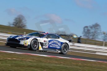World © Octane Photographic Ltd./Chris Enion. Avon Tyres British GT Championship - Saturday 30th March 2013 Oulton Park – Practice 1. Aston Martin V12 Vantage GT3 – Beechdean Motorsport – Jonathan Adams, Andrew Howard. Digital Ref : 0604ce1d4494