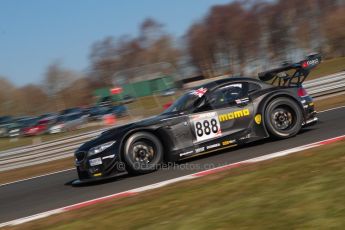 World © Octane Photographic Ltd./Chris Enion. Avon Tyres British GT Championship - Saturday 30th March 2013 Oulton Park – Practice 1. BMW Z4 GT3 – 888Optimum – Daniel Brown, Steve Tandy. Digital Ref : 0604ce1d4515