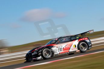 World © Octane Photographic Ltd./Chris Enion. Avon Tyres British GT Championship - Saturday 30th March 2013 Oulton Park – Practice 1. Nissan GTR – JRM Racing – Jody Fannin, Mark Cole. Digital Ref : 0604ce1d4530