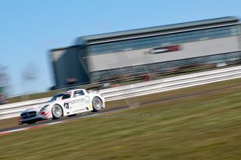 World © Octane Photographic Ltd./Chris Enion. Avon Tyres British GT Championship - Saturday 30th March 2013 Oulton Park – Practice 1. Mercedes-Benz SLS AMG GT3 – Fortec Motorsports – James Walker, Jason Minshaw. Digital Ref : 0604ce1d4546