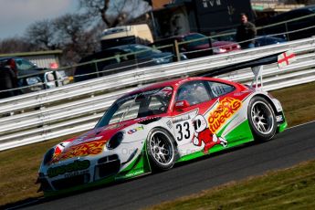 World © Octane Photographic Ltd./Chris Enion. Avon Tyres British GT Championship - Saturday 30th March 2013 Oulton Park – Practice 1. Porsche 997 GT3-R – Trackspeed – Phil Keen, Jon Minshaw. Digital Ref : 0604ce1d4620