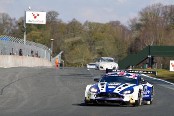 World © Octane Photographic Ltd./Chris Enion. Avon Tyres British GT Championship - Saturday 30th March 2013 Oulton Park – Practice 1. Aston Martin V12 Vantage GT3 – Beechdean Motorsport – Jonathan Adams, Andrew Howard. Digital Ref : 0604ce1d4921