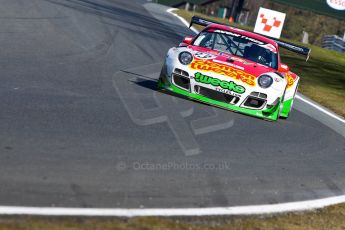 World © Octane Photographic Ltd./Chris Enion. Avon Tyres British GT Championship - Saturday 30th March 2013 Oulton Park – Practice 1. Porsche 997 GT3-R – Trackspeed – Phil Keen, Jon Minshaw. Digital Ref : 0604ce1d4934