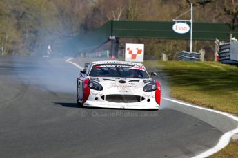 World © Octane Photographic Ltd./Chris Enion. Avon Tyres British GT Championship - Saturday 30th March 2013 Oulton Park – Practice 1. Ginetta G50 – Century Motorsport – Declan Jones, Zoe Wenham. Digital Ref : 0604ce1d4944