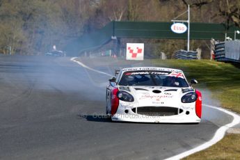 World © Octane Photographic Ltd./Chris Enion. Avon Tyres British GT Championship - Saturday 30th March 2013 Oulton Park – Practice 1. Ginetta G50 – Century Motorsport – Declan Jones, Zoe Wenham. Digital Ref : 0604ce1d4946