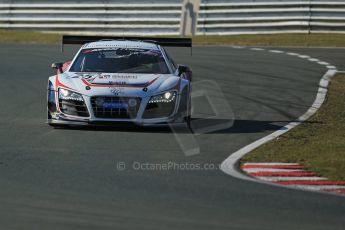 World © Octane Photographic Ltd. Avon Tyres British GT Championship - Saturday 30th March 2013 Oulton Park – Practice 1. Audi R8 LMS Ultra – United Autosports – Zak Brown, Matt Bell, Mark Patterson. Digtal Ref : 0604lw1d8068