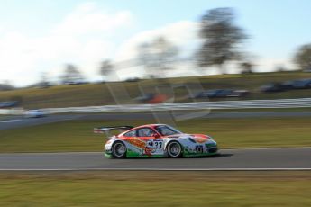 World © Octane Photographic Ltd. Avon Tyres British GT Championship - Saturday 30th March 2013 Oulton Park – Practice 1. Porsche 997 GT3-R – Trackspeed – Phil Keen, Jon Minshaw. Digital Ref : 0604lw7d3543