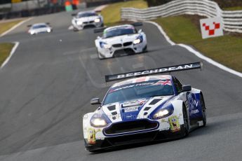 World © Octane Photographic Ltd./Chris Enion. Avon Tyres British GT Championship - Saturday 30th March 2013 Oulton Park – Practice 2. Aston Martin V12 Vantage GT3 – Beechdean Motorsport – Jonathan Adams, Andrew Howard. Digital Ref :