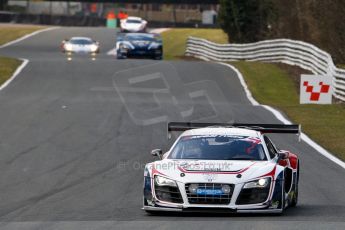 World © Octane Photographic Ltd./Chris Enion. Avon Tyres British GT Championship - Saturday 30th March 2013 Oulton Park – Practice 2. Audi R8 LMS Ultra – United Autosports – Zak Brown, Matt Bell, Mark Patterson. Digtal Ref :