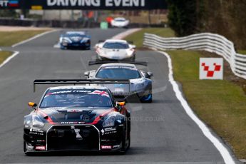 World © Octane Photographic Ltd./Chris Enion. Avon Tyres British GT Championship - Saturday 30th March 2013 Oulton Park – Practice 2. Nissan GTR – JRM Racing – Jody Fannin, Mark Cole. Digital Ref :