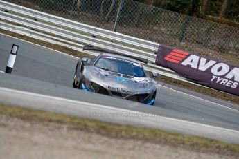 World © Octane Photographic Ltd./Chris Enion. Avon Tyres British GT Championship - Saturday 30th March 2013 Oulton Park – Practice 2. McLaren MP4-12C GT3 – Preci-Spark Engineering – David Jones, Godfrey Jones. Digital Ref :